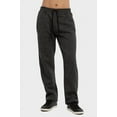thumbnail image 1 of Knocker Men's Mid-Weight Open Bottom Fleece Lounge Sweatpants with Side Pockets, 1 of 4