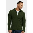 thumbnail image 1 of Knocker Men's Soft Fleece Full Zip Up Mid-Weight Winter Warm Sweater Jacket, 1 of 4