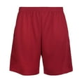 thumbnail image 1 of Knocker Mens Athletic Relaxed-Fit Shorts 3-Pack S, Red, 1 of 2