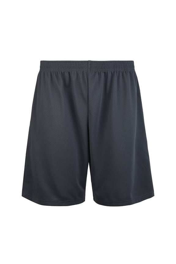Mens Athletic Relaxed-Fit Shorts 3-Pack XL, Dark Grey