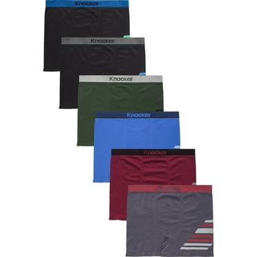 Knocker Men's Multipack Underwear - 6 Pack Large Size 36-38 Bikini...