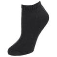 thumbnail image 1 of CTM  Comfort No Show Sports Socks (4 Pairs) (Women), 1 of 3