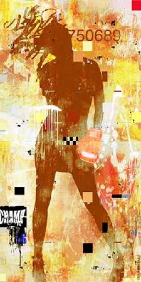 Knockout Canvas Art - Mark Andrew Allen (24 x 48)