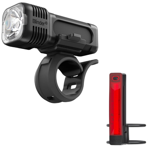 Knog Blinder 400/Plus 20 Lights, Front/Rear Set, Black