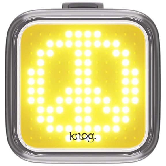 Knog Blinder Light, Peace Pattern, Front, Black