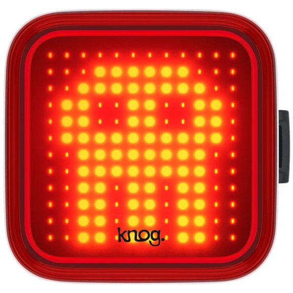 Knog Blinder Light, Skull Pattern, Rear, Black