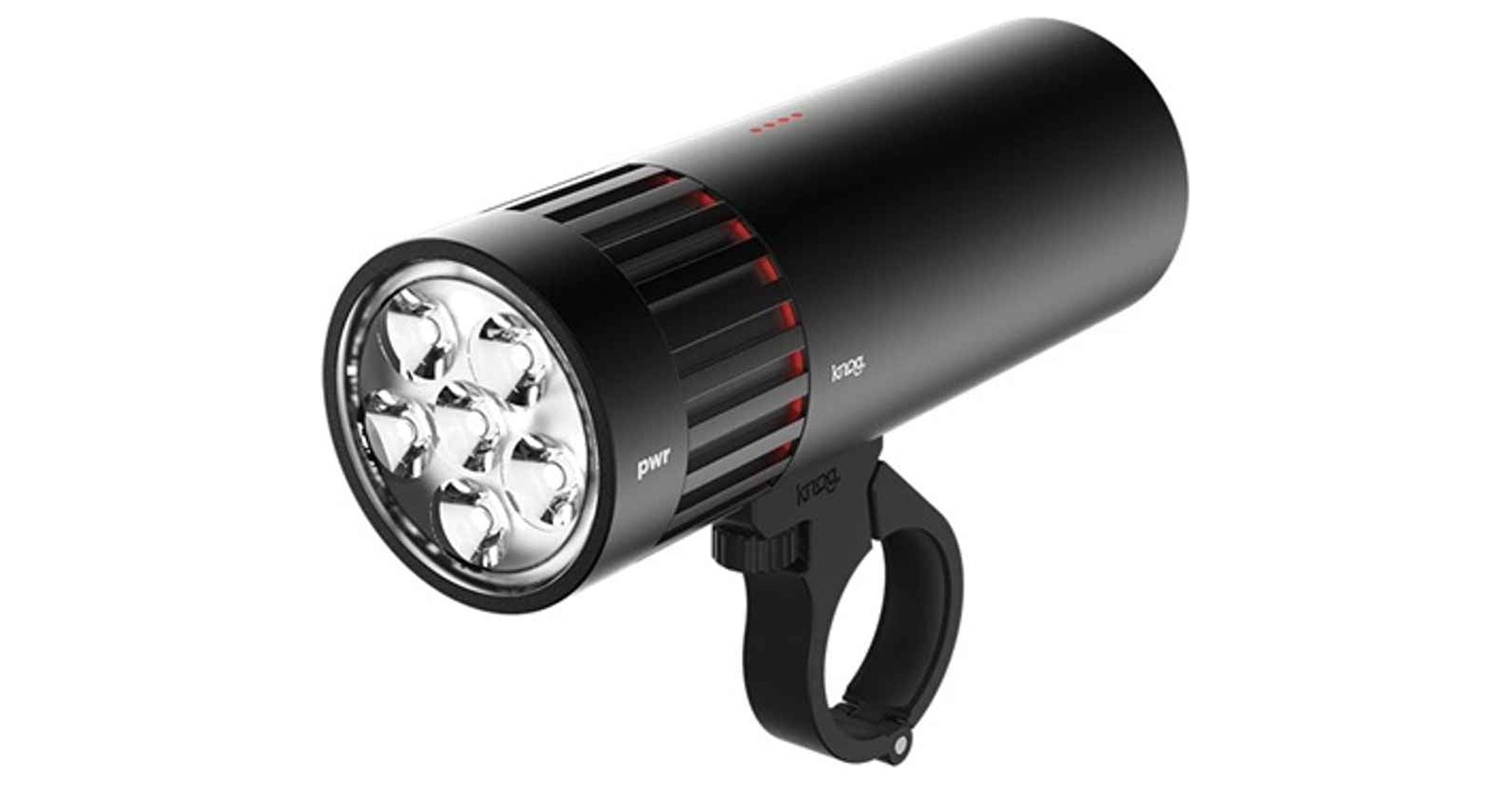 Knog Rechargeable LED Bicycle Light, Black