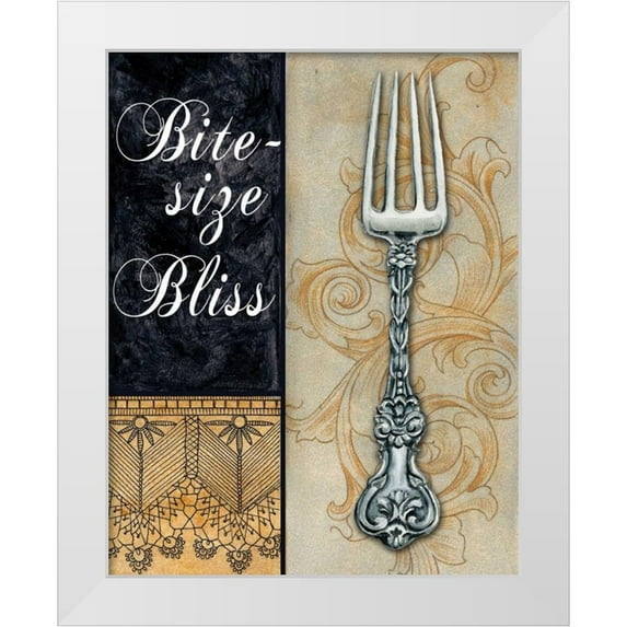 Knold, Donna 12x14 White Modern Wood Framed Museum Art Print Titled - Classic Kitchen II