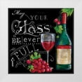 thumbnail image 1 of Knold, Donna 15x15 White Modern Wood Framed Museum Art Print Titled - Wine Toasts I, 1 of 4