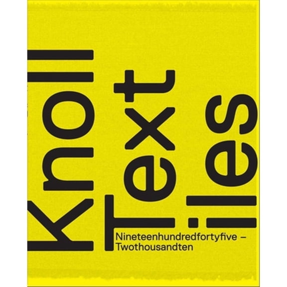 Pre-Owned Knoll Textiles, 1945-2010 (Bard Graduate Center for Studies in the Decorative Arts(YUP)) Paperback