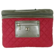 Knomo London Womens Slim Small Quilted Felt 13-14 Laptop Sleeve Bag, Berry