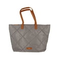 thumbnail image 1 of Knomo Paddington Collection Porchester 15" Top Zip Tote Bag, Grey, 1 of 4