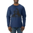 thumbnail image 1 of Knope 2020 Parks and Recreation Pop Male Long Sleeve Shirt, Navy, Small, 1 of 3