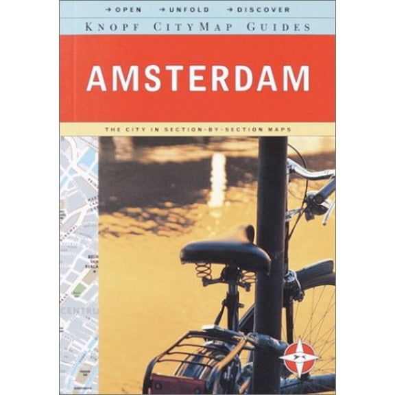 Pre-Owned Knopf Citymap Guide: Amsterdam (Paperback) 0375709835 9780375709838