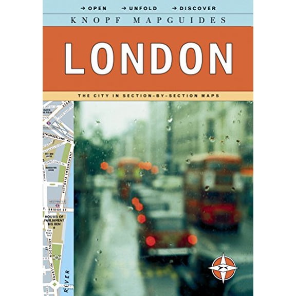Pre-Owned Knopf Mapguides: London: The City in Section-By-Section Maps (Paperback) 0307263878 9780307263872