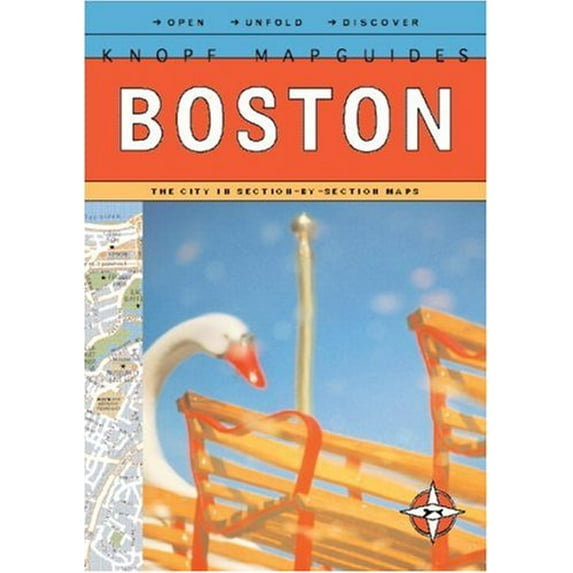 Pre-Owned Knopf Mapguides Boston (Paperback) 0307265897 9780307265890
