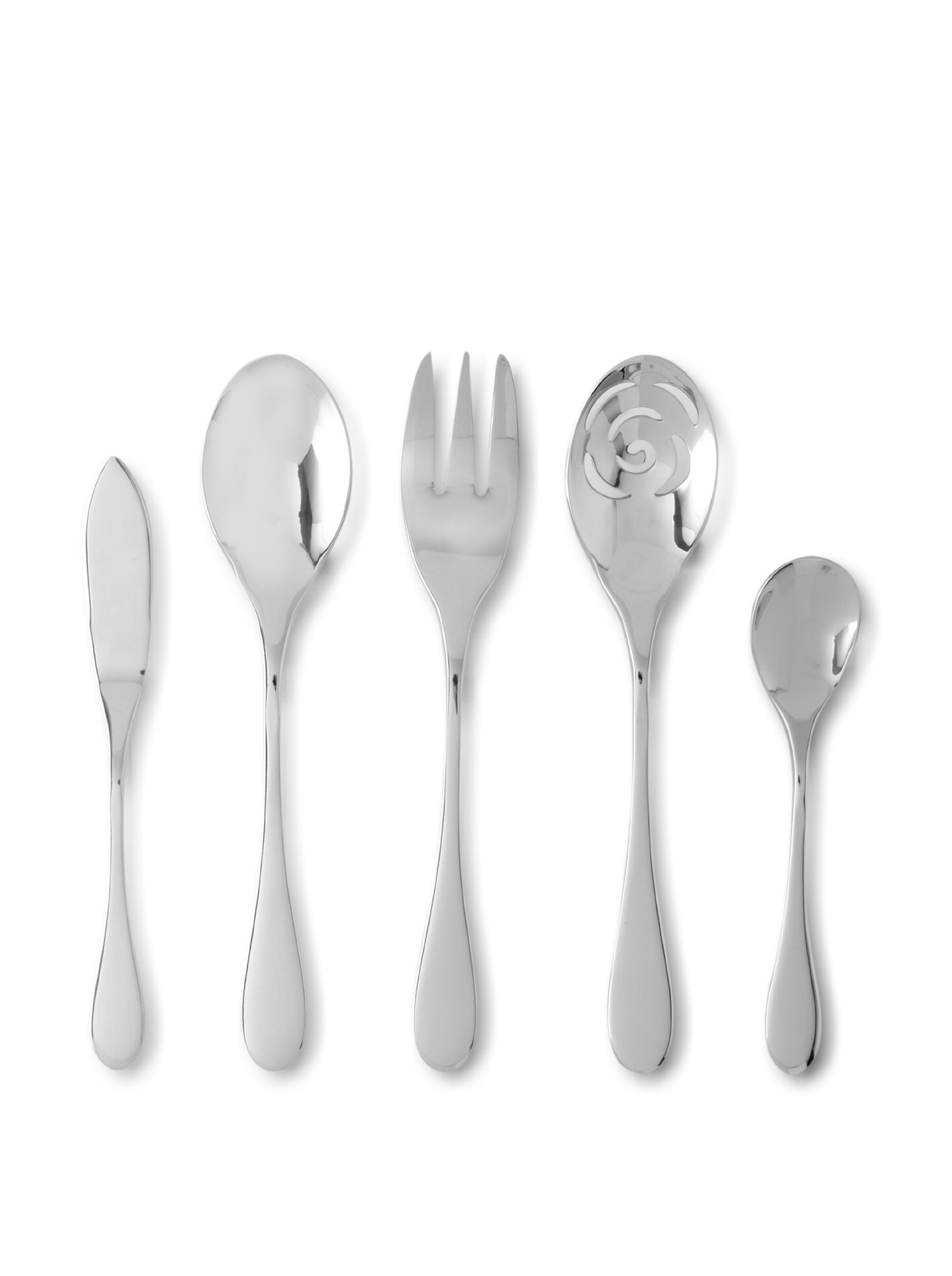 Knork Original 18/0 Gloss 5Piece Serving Set