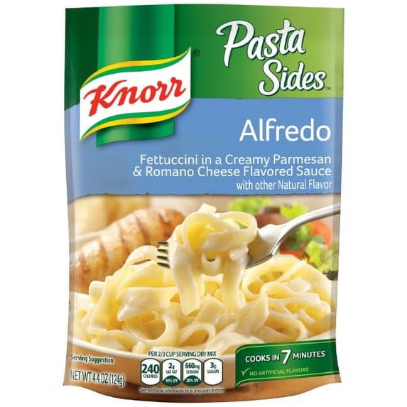 Knorr Alfredo Pasta Sides 4.4 Oz (Pack of 48)