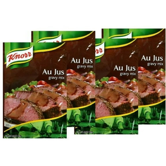 Knorr Au Jus Gravy Mix - 0.6 Oz, Pack Of 4