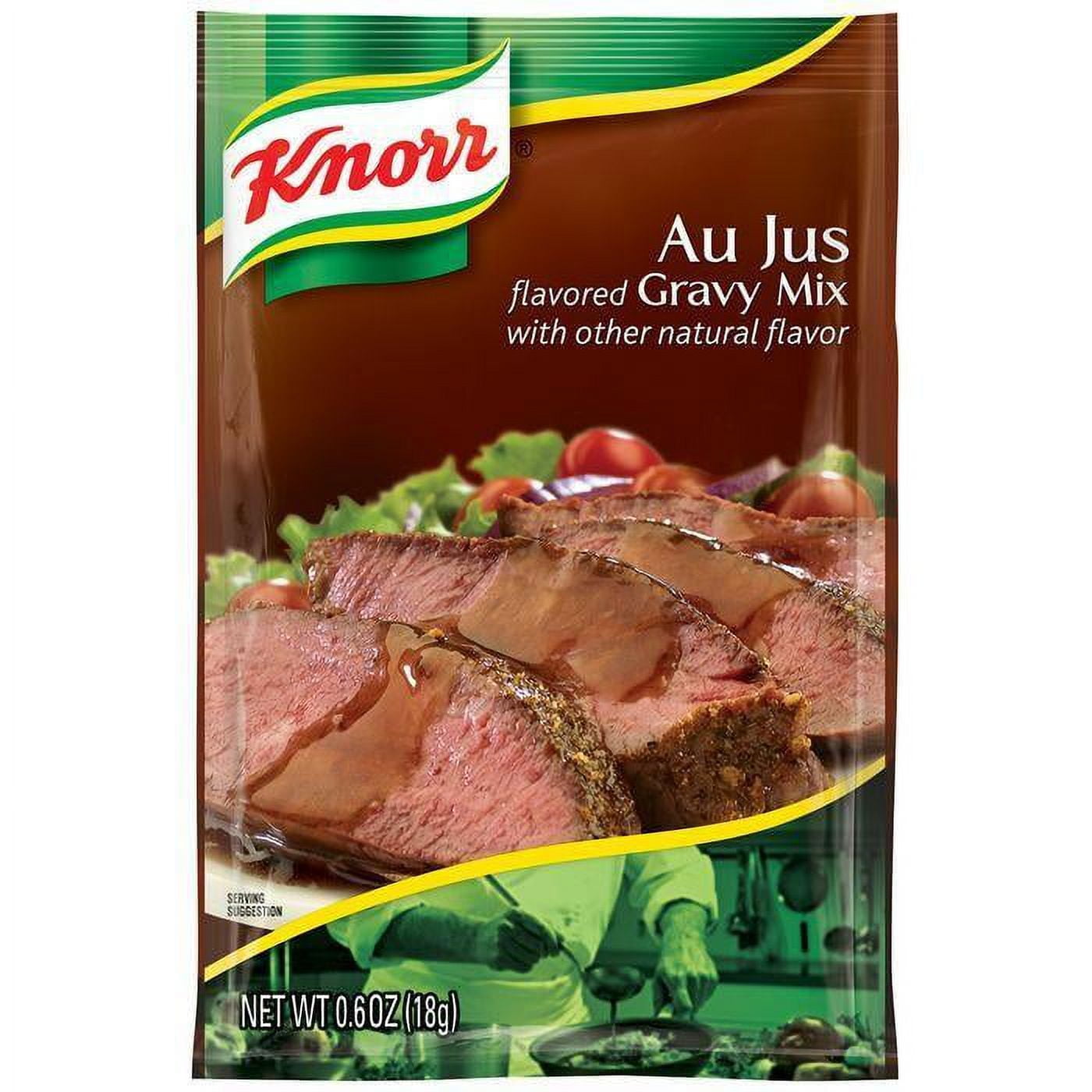 Knorr Au Jus Gravy Mix 0.6 Oz Packet (Pack of 12)