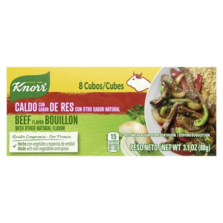 Knorr Beef Flavor Bouillon Cubes, 8 Count