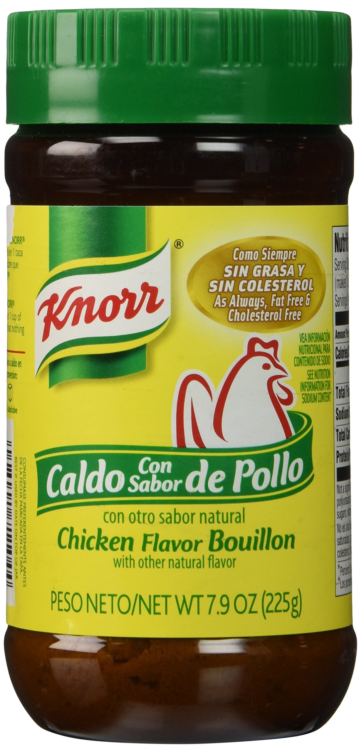 Knorr Bouillon Caldo Con Sabor De Pollo Chicken Flavor Bouillon 7.9