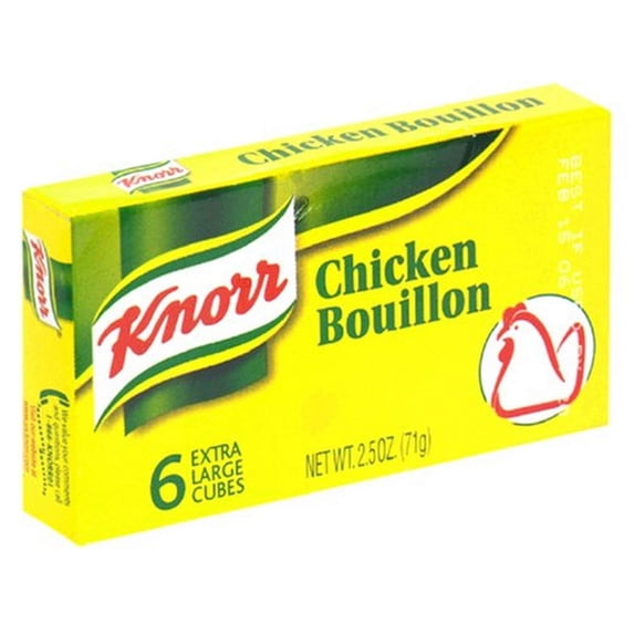 Knorr Bouillon Chicken, 2.5-Ounce Packages (Pack of 24)