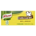 thumbnail image 1 of Knorr Bouillon Cubes For Sauces, Soups and Stews Beef Flavor Bouillon/Caldo de Res Naturally Flavored 3.1 oz, 8 Ct, 1 of 3