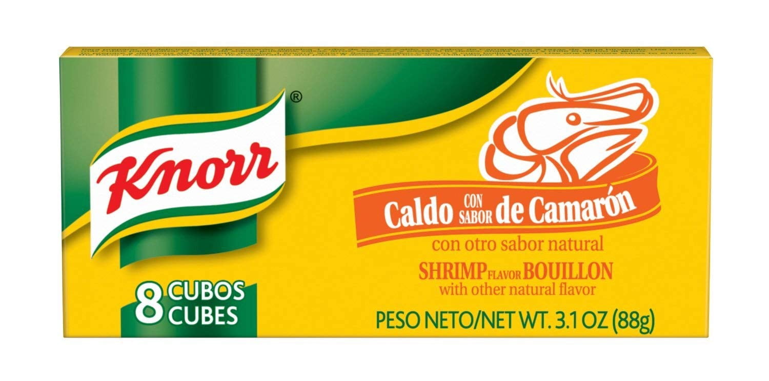 Knorr Bouillon Cubes, Shrimp 3.1 Oz 3 Pack