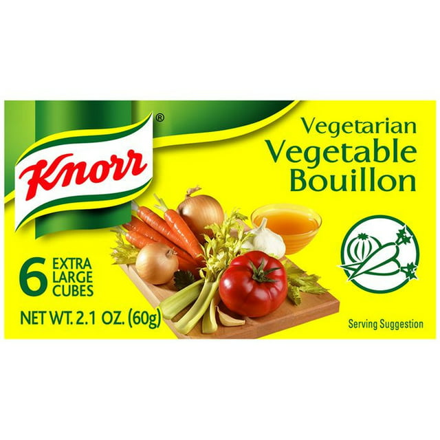 Knorr Bouillon Cubes - Vegetable - Extra Large - 2.13 oz - Case of 24
