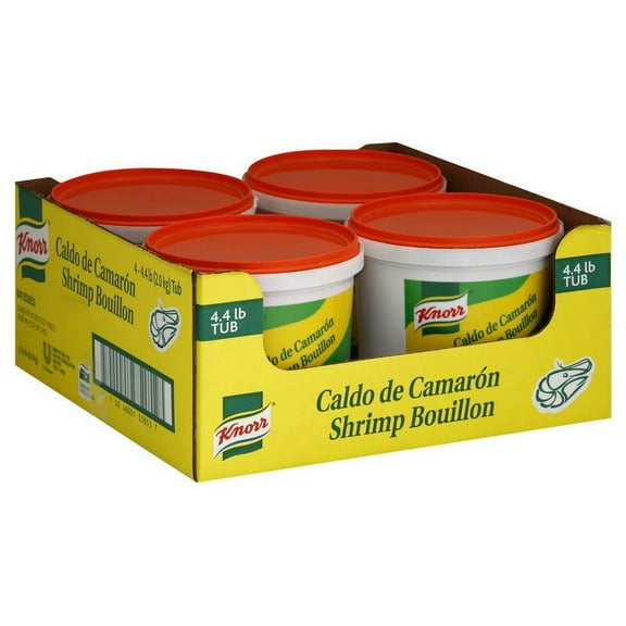 Knorr Caldo De Camaron Shrimp Base/Bouillon, 4.4 lb - Case of 4