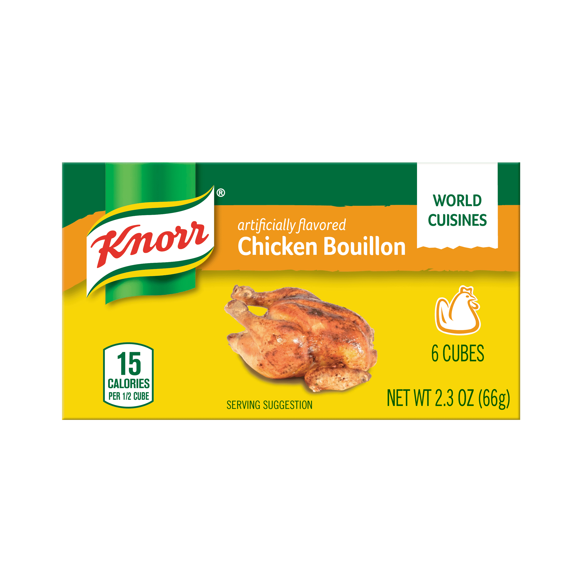 Knorr Chicken Bouillon Cubes, 6 Count
