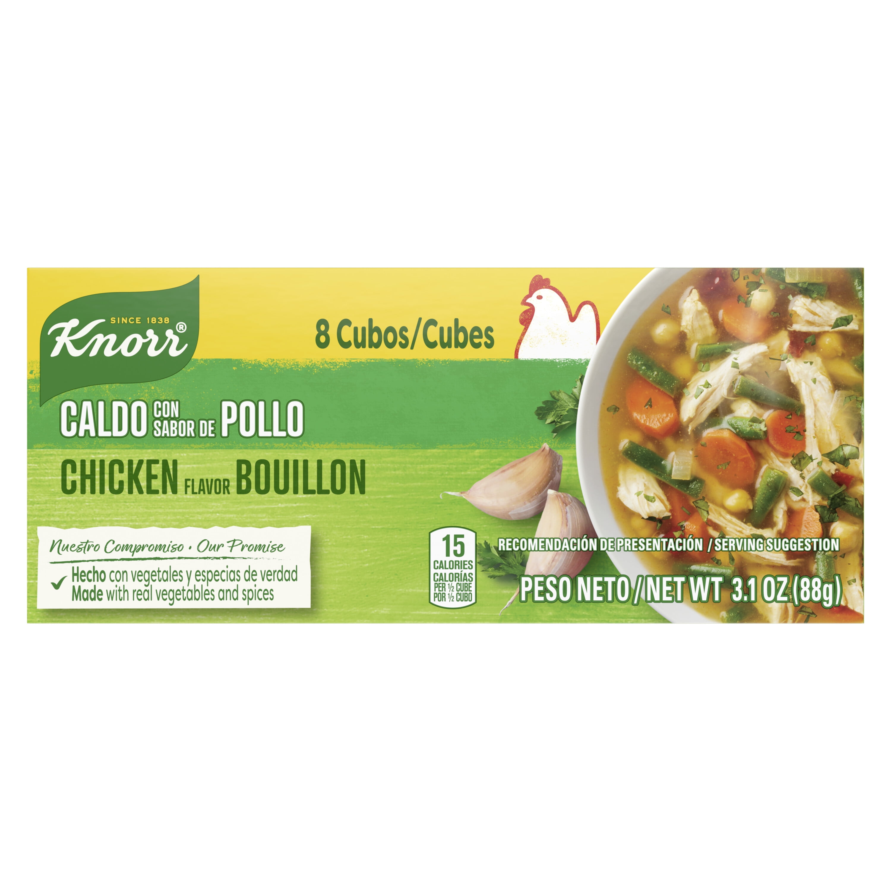 Knorr Chicken Bouillon Cubes - 3.1oz/8ct