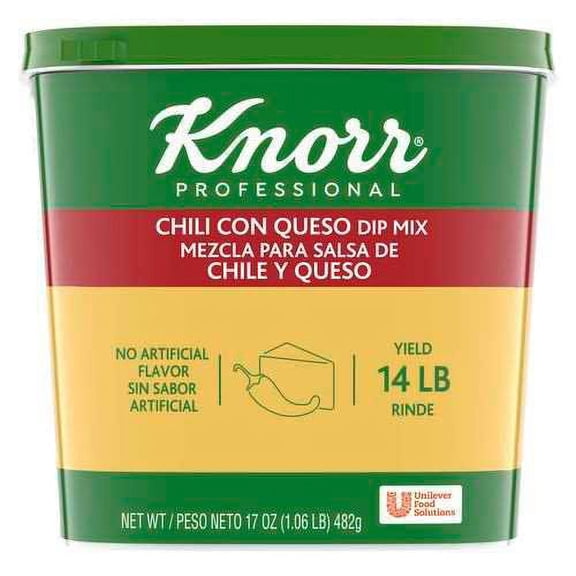 Knorr Chili Con Queso Dip Mix, 1.06 Pound - 6 per pack -- 1 each.
