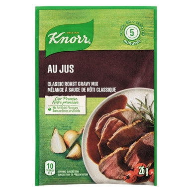 Knorr Classic Roast Gravy Mix, Au Jus 26g/.9oz