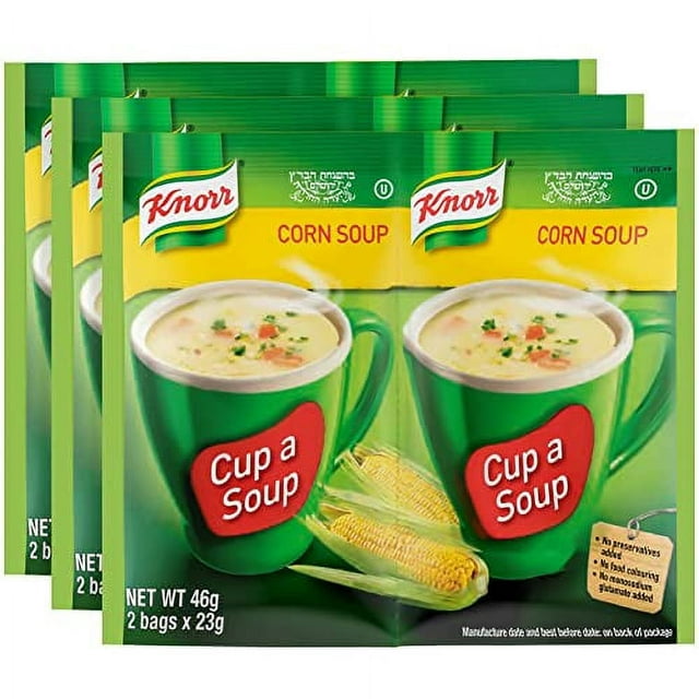 Knorr Corn Soup Mix 1.52oz (3x2 Packs for 6 Pouches Total)| Delicious ...