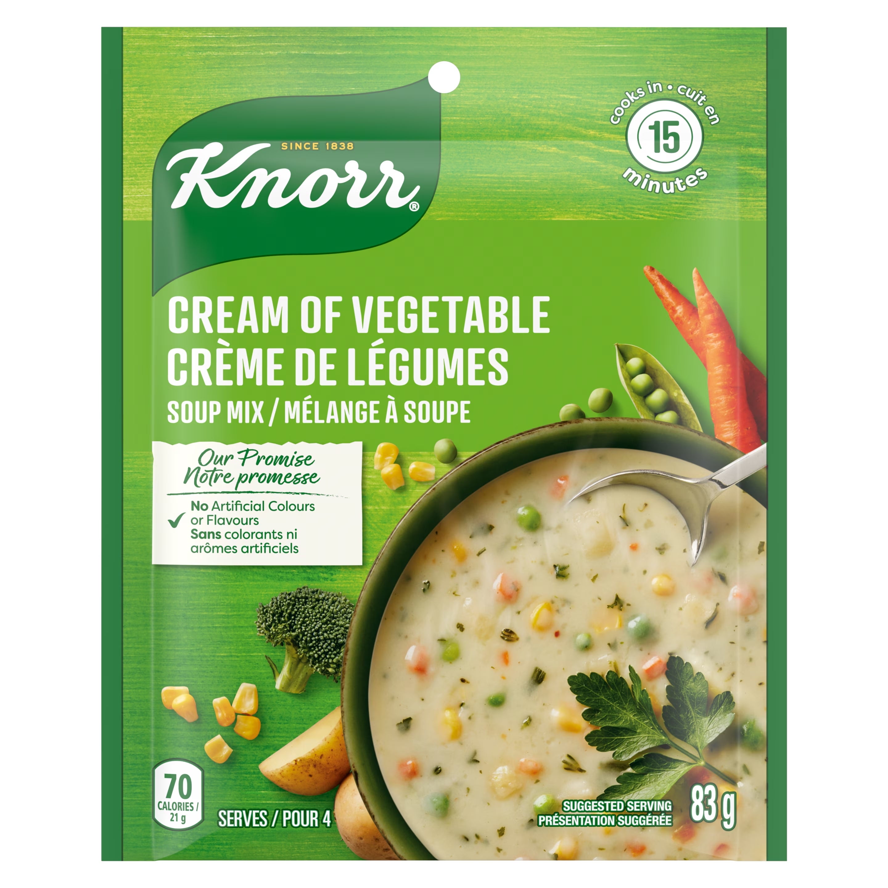 KNORR PROFESSIONAL FOR CHEFS Thick & Creamy Seafood Broth Preparation Powder 1kg