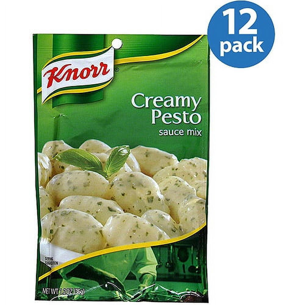 Knorr Creamy Pesto Sauce Mix, 1.2 oz, (Pack of 12)