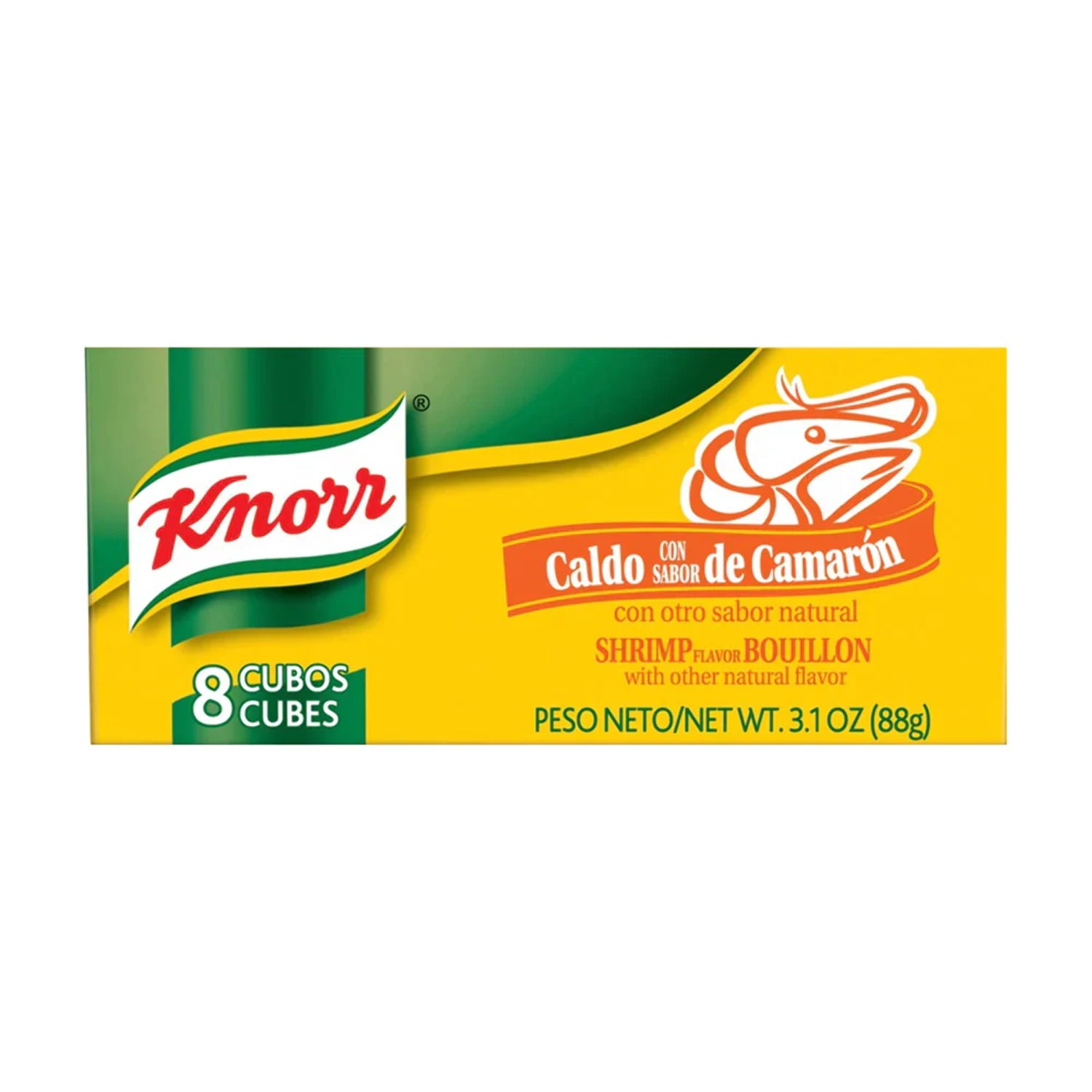 Knorr Cubes Shrimp Bouillon 8 ct Case 48 Units