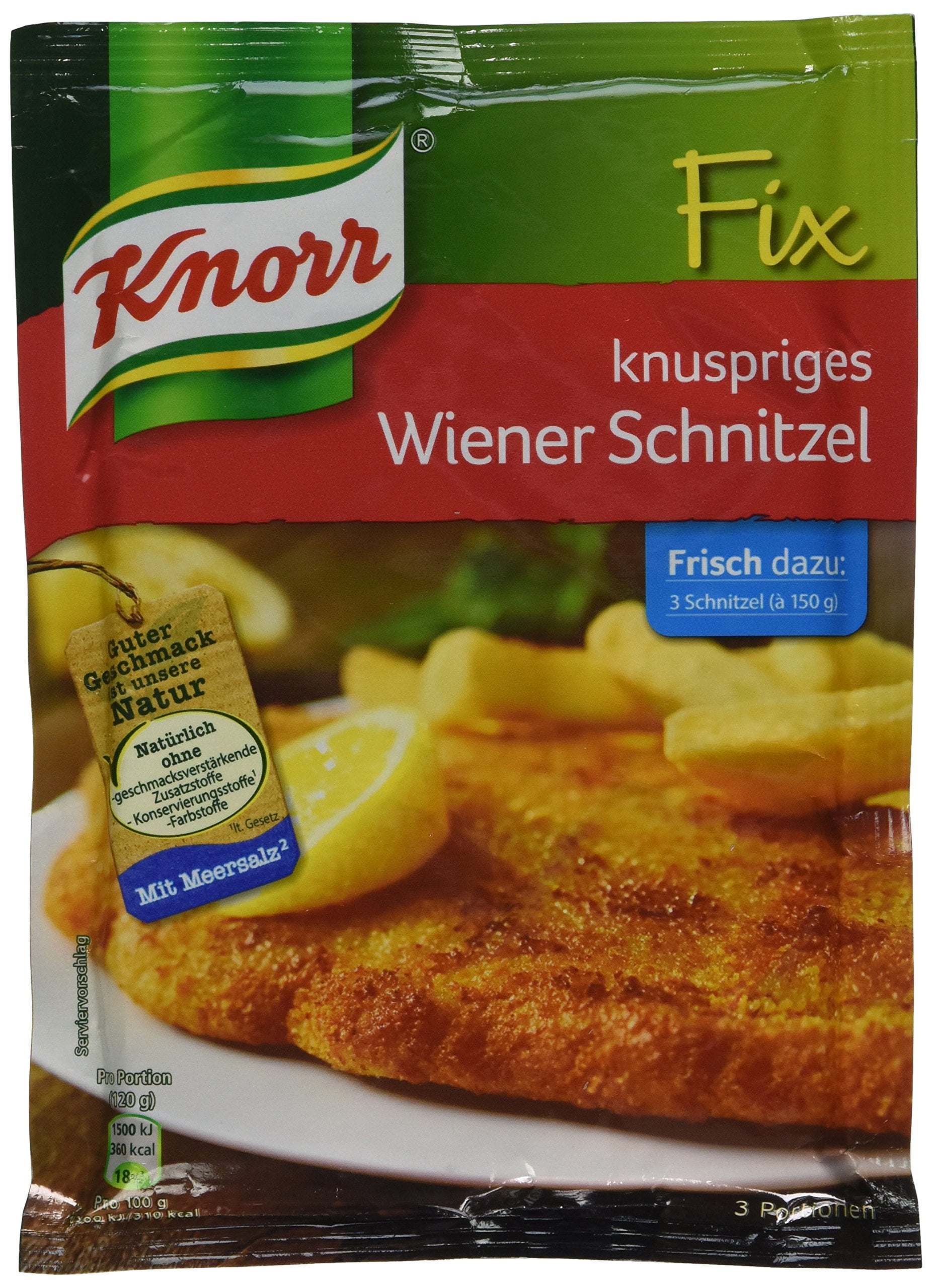 Knorr Fix crispy Wiener TSF6 schnitzel (knuspriges Wiener-Schnitzel