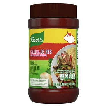 Knorr Granulated Beef Bouillon Ground Seasoning, 2.0 lb Jar