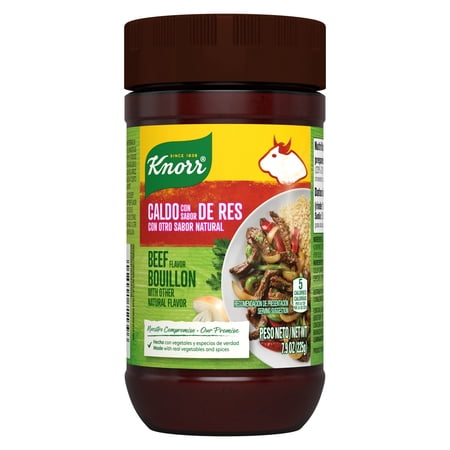 Knorr Granulated Beef Flavor Bouillon,(1PACK),