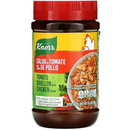 Knorr Granulated Bouillon Tomato Chicken 15.9 Oz (Pack of 4)