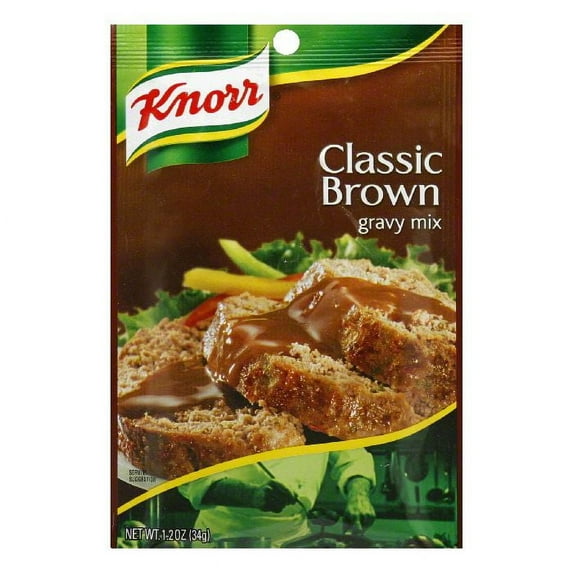 Knorr Gravy Mix - Classic Brown - 1.2 Oz - Case Of 12