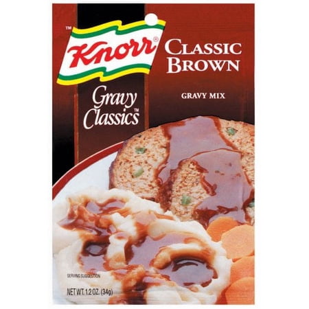 Knorr Gravy Mix Classic Brown, 1.2 Oz (Pack Of 24)24