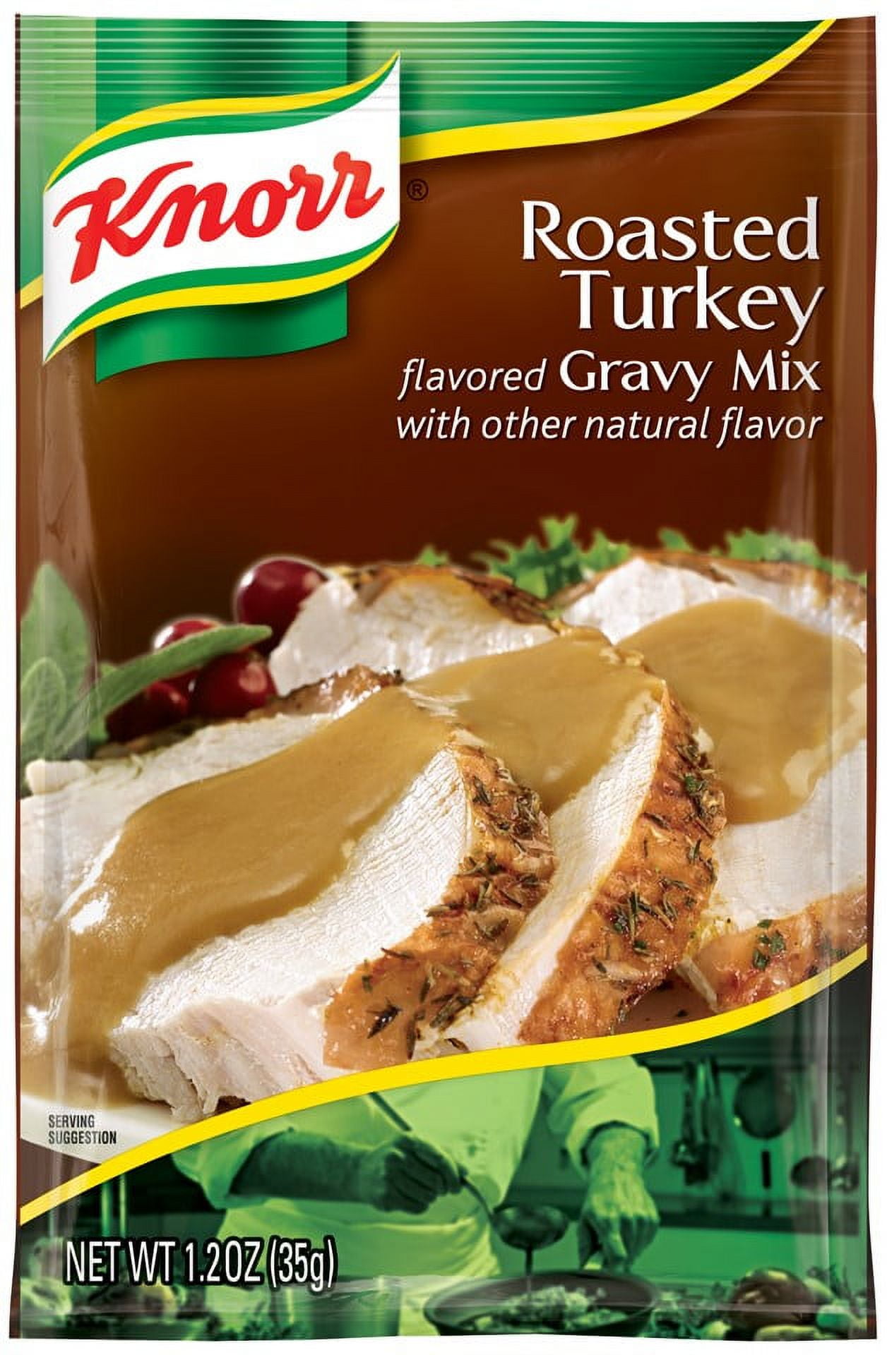 Knorr Gravy Mix, Roasted Turkey, 1.2 Oz