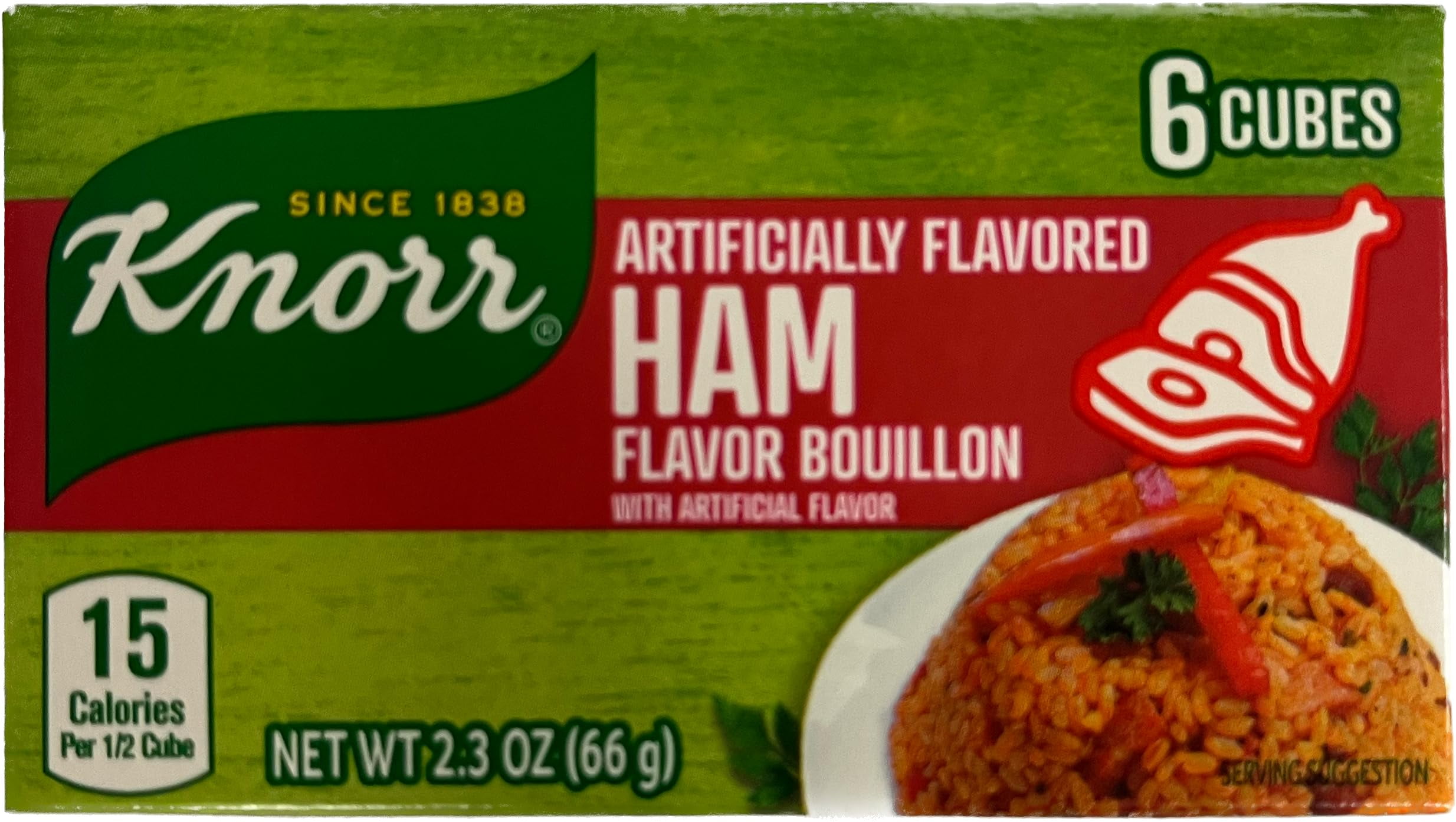 Knorr Ham Flavored Bouillon Cubes 6 Count Pack Of 1