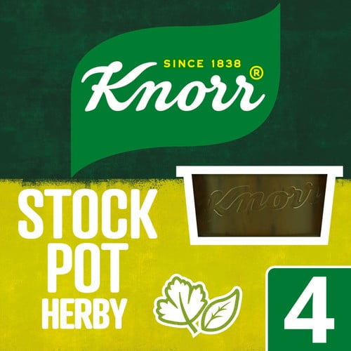 Knorr Herby Stock Pot 104g, British Import (Pack of 6)