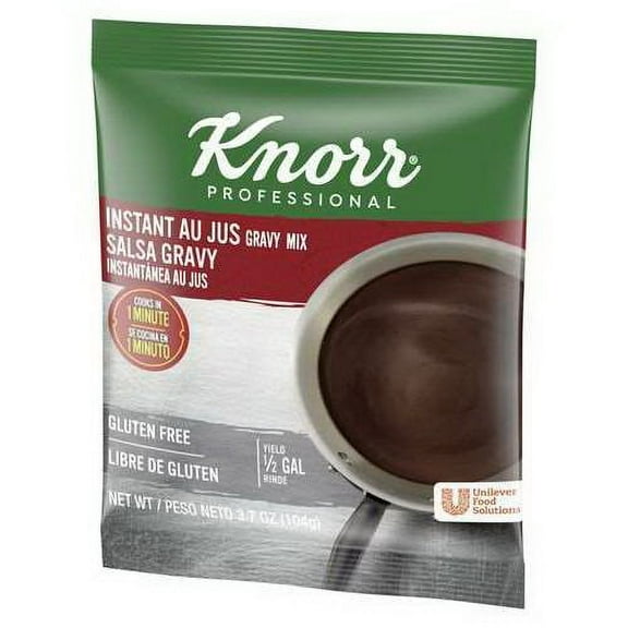 Knorr Instant Soup Base Au Jus Gravy, 3.7 oz - Case of 12