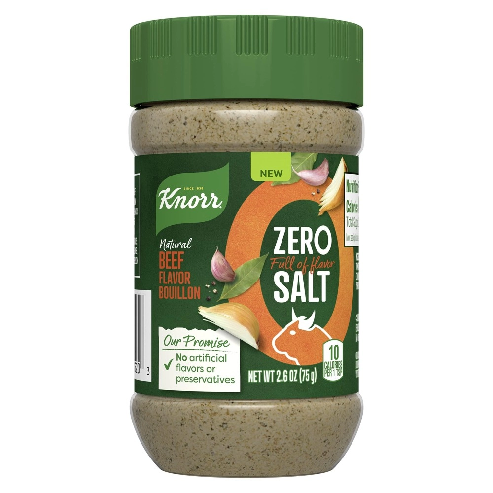 Knorr Knr Bouillon Beef Zero Salt 2.6z